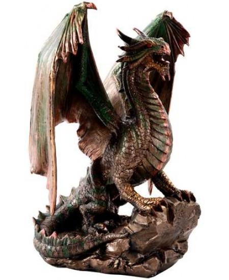 Bronzage Dragon Statue