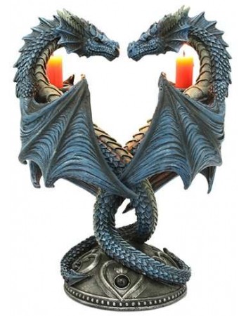 Double Dragon Candle Holder