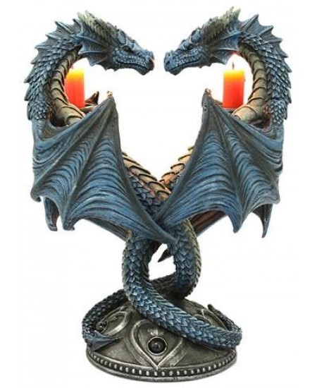 Double Dragon Candle Holder