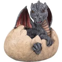 Garden Dragon Egg Statue