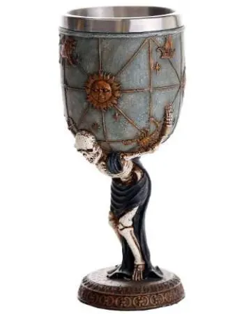 Skeleton Atlas Wine Goblet