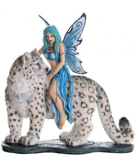 Hima Fairy Snow Leopard Companion Statue