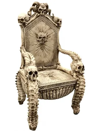 Skull Throne Gothic Chair