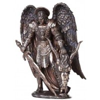 Archangel St Michael Large Bronze Statue