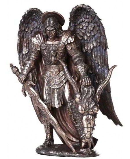 Archangel St Michael Large Bronze Statue