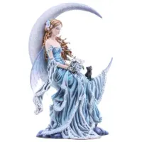 Wind Moon Fairy Statue