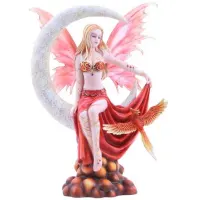 Fire Moon Fairy Statue