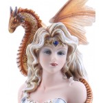 Asiria, Lady of Dragons Fantasy Art Statue