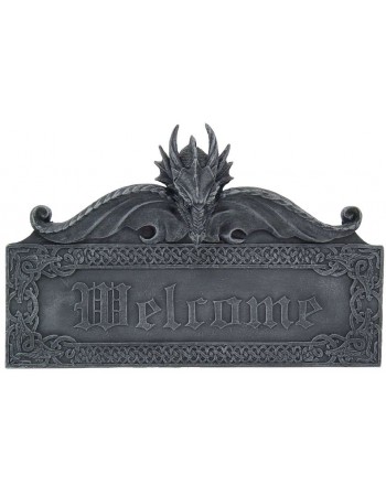 Dragon Welcome Wall Sign