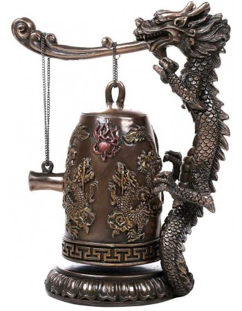 Oriental Dragon Auspicious Feng Shui Bell