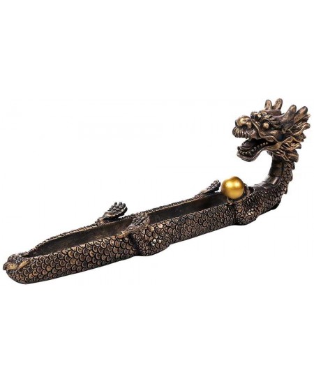 Oriental Dragon Feng Shui Incense Boat Burner