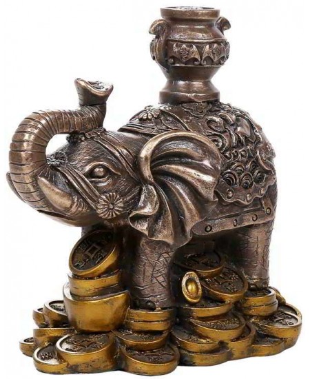 Lucky Elephant Feng Shui Statue