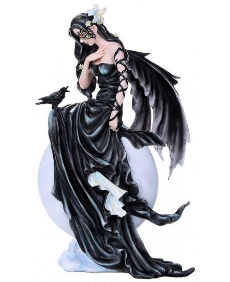 Dark Skies Fairy Raven Statue