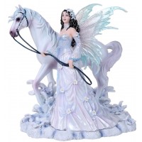 Winter Wings Fairy Statue