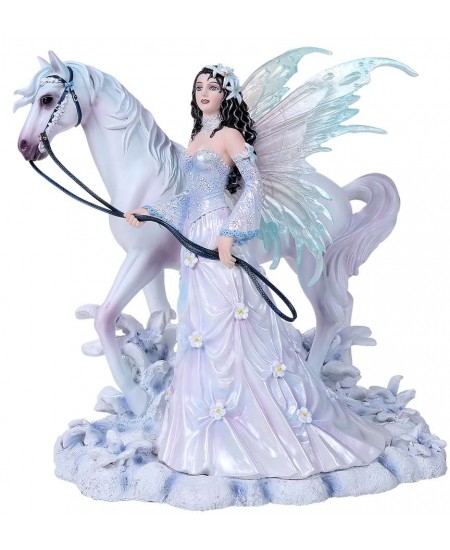 Winter Wings Fairy Statue
