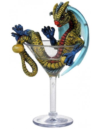 Martini Dragon Statue