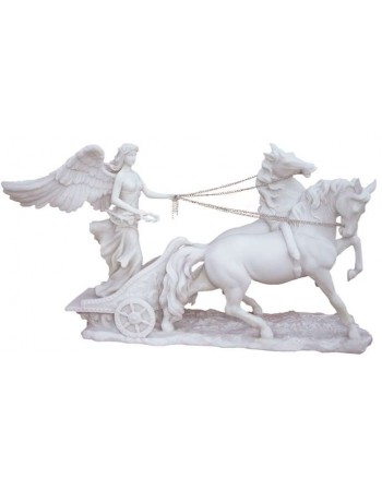 Nike, Greek Goddess of Victory on Chariot Statue