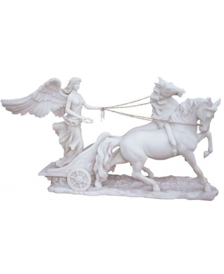 Nike, Greek Goddess of Victory on Chariot Statue