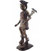 Hermes, Messenger of the Gods Bronze Statue