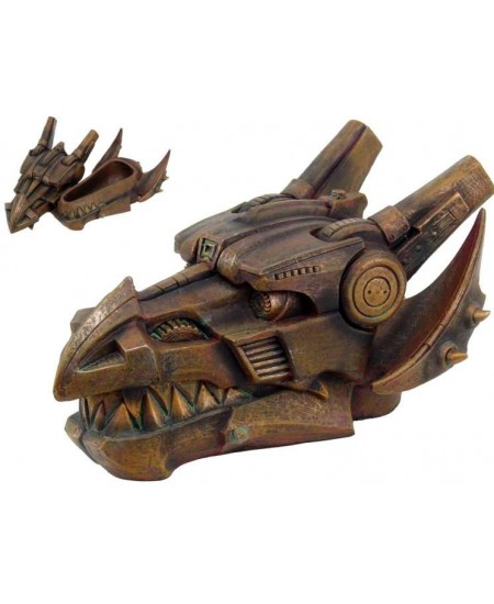 Steampunk Dragon Head Trinket Box