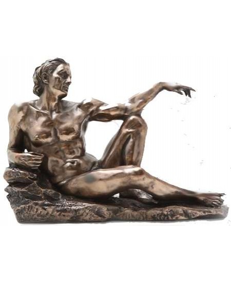 Adam - Creation of Man I by Michelangelo Museum Replica Statue