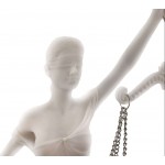 Lady Justice White Marble 10 Inch Statue