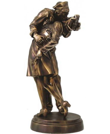 Sailor Kissing Nurse Iconic Image Statue