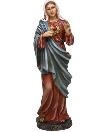 Sacred Heart of Mary Christian Statue