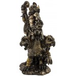 Hades Greek God of the Underworld Bronze Resin Statue