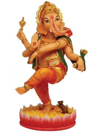 Dancing Ganesha Hindu God Statue