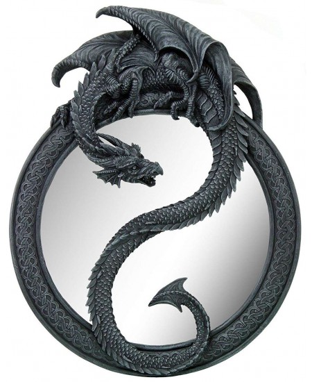 Dragon Ying Yang Wall Mirror