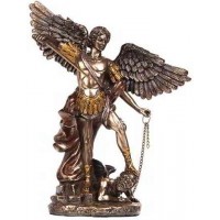 Archangel Michael Bronze Christian Statue