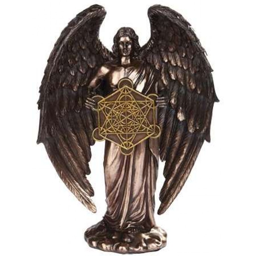 statue metatron angel bronze statues archangel angels akashic finish records most archangels hierarchy wiccan supplies celestial magick heaven some raphael
