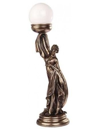 Art Nouveau Lady Table Lamp