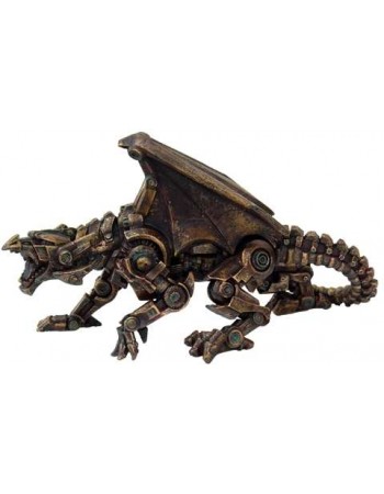 Steampunk Mechanical Dragon Statue