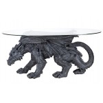 Shire Dragon Glass Topped Coffee Table