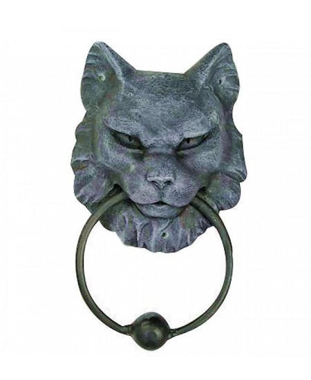 Gargoyle Cat Door Knocker