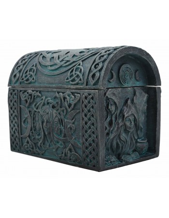 Maiden, Mother, Crone Triple Goddess Altar Box