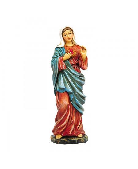 Sacred Heart of Mary Small Christian Statue