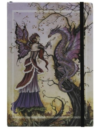 Dragon Charmer Embossed Fairy Journal