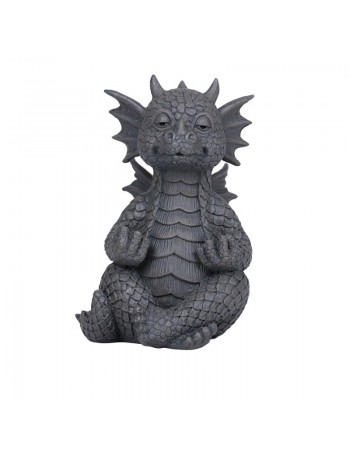 Meditation Small Dragon Garden Statue