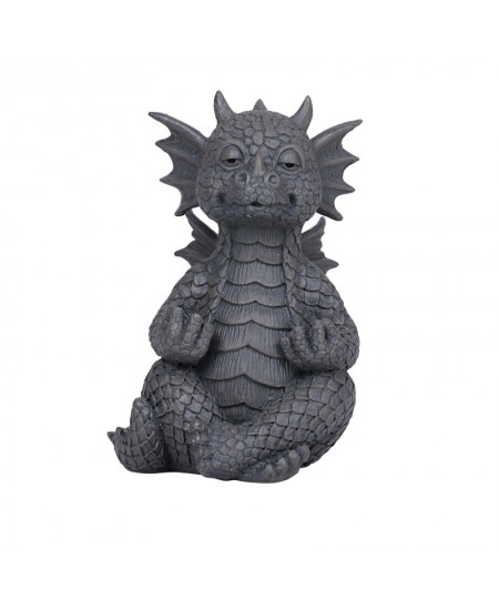 Meditation Small Dragon Garden Statue