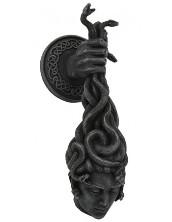 Severed Head of Medusa Snake Wall Plaque