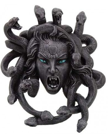 Medusa Head Greek Gorgon Plaque