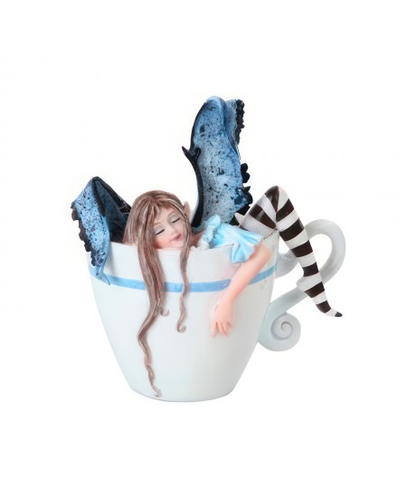 I Need Coffee Fairy Statue