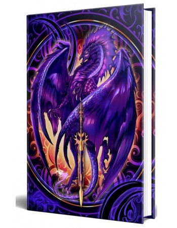 Dragon Nether Blade Embossed Journal