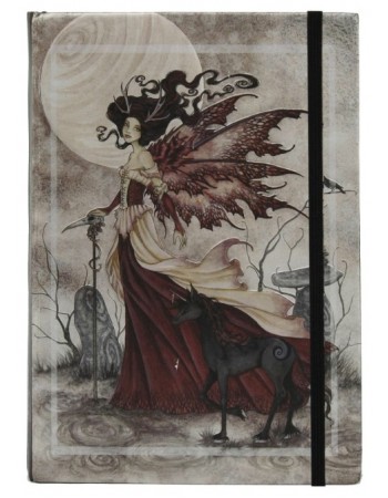 Red Fairy Queen Embossed Journal