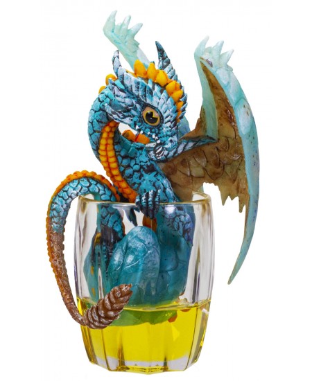 Whiskey Dragon Statue