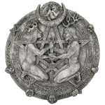 Great Rite Pentacle Wicca Plaque by Paul Borda