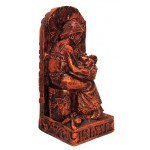 Idunna, Norse Goddess of Fertility Seated Statue